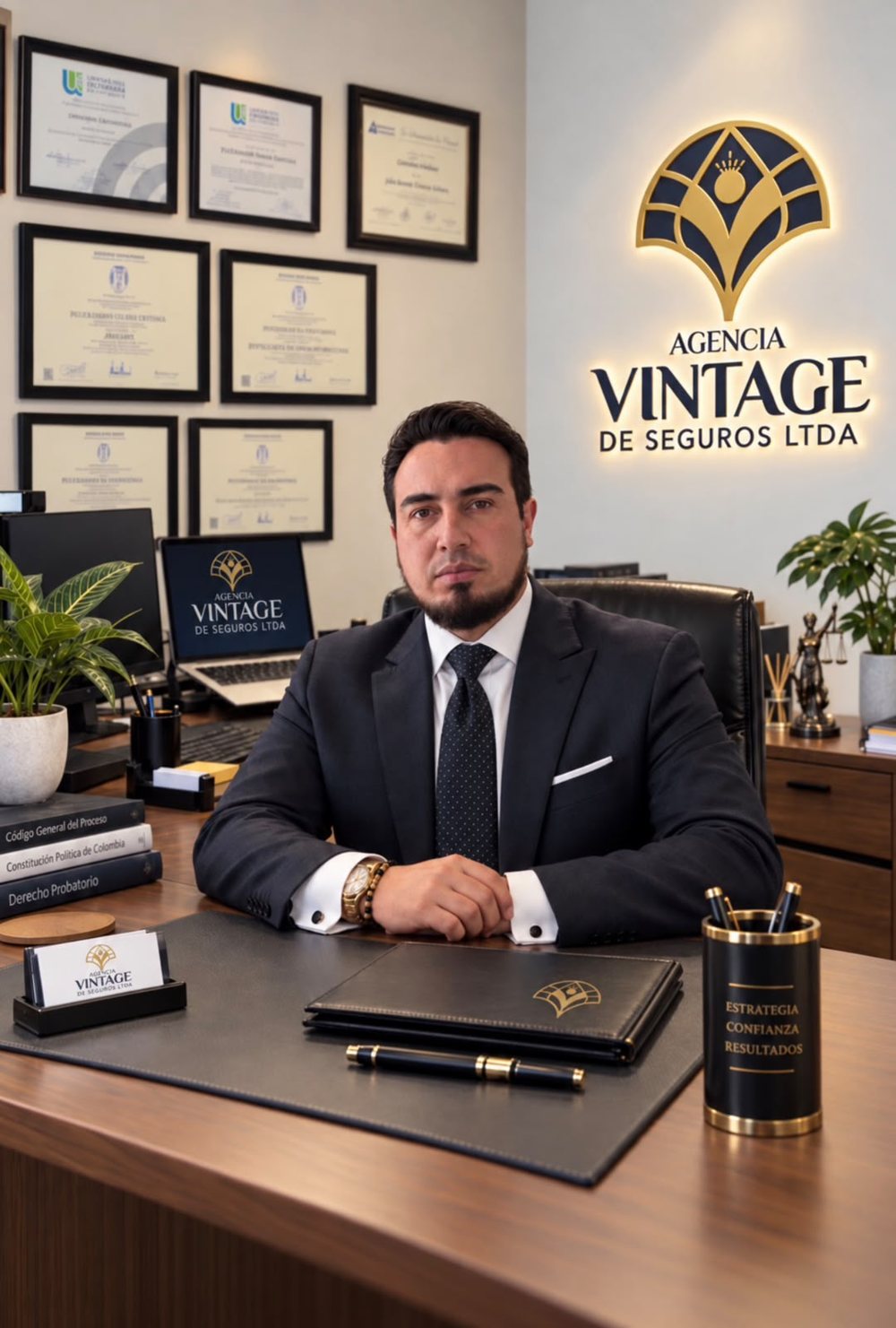 Julio Ramón Velosa Huertas, director de Agencia Vintage de Seguros